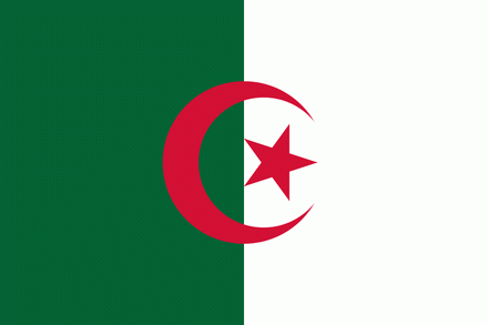 Algerien Fahne