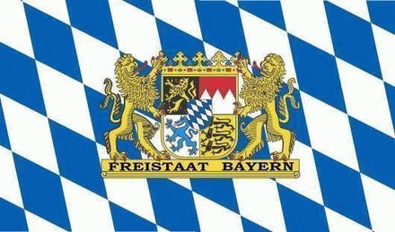 Bayerische Rauten mit Wappen