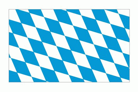 Bayerische Rauten Fahne
