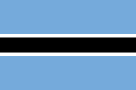 Botswana Fahne