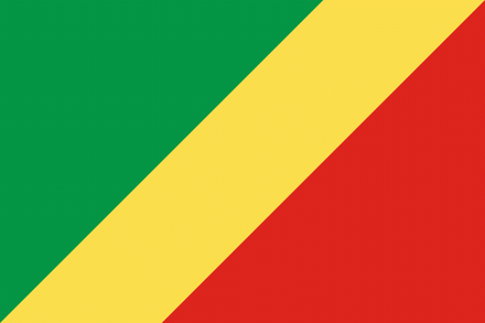 Kongo Brazzaville Fahne
