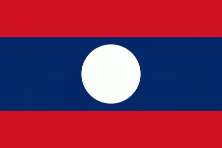 Laos Fahne