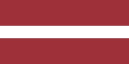 Lettland Fahne