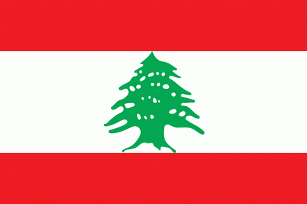 Libanon Fahne