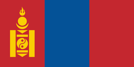 Mongolei Fahne