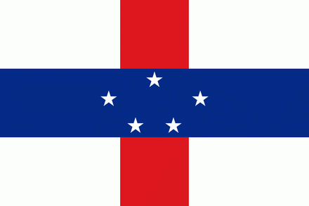 Niederländische Antillen Fahne