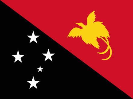 Papua Neu Guinea Fahne