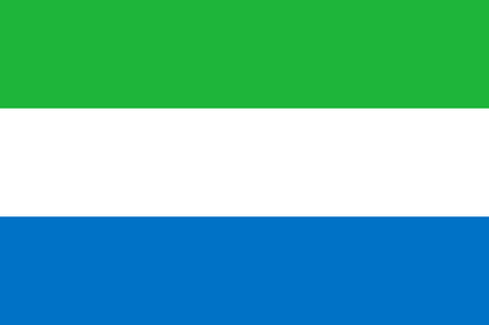 Sierra Leone Fahne