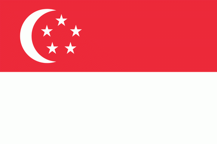 Singapur Fahne