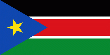 Süd-Sudan Fahne