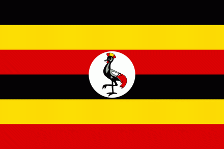 Uganda Fahne